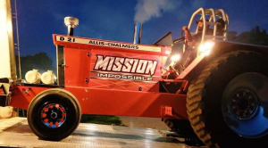 Mission Impossible pulling tractor Mission Impossible pulling tractor