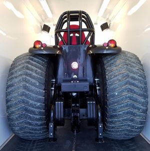 back side of a tractor back side of a tractor